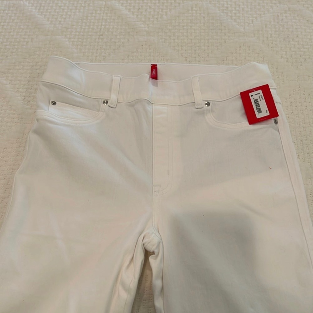 Spanx White Flare Jeans